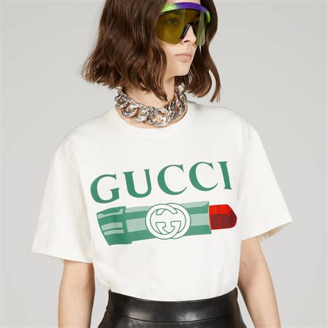 gucci lips t shirt|gucci lipstick review.